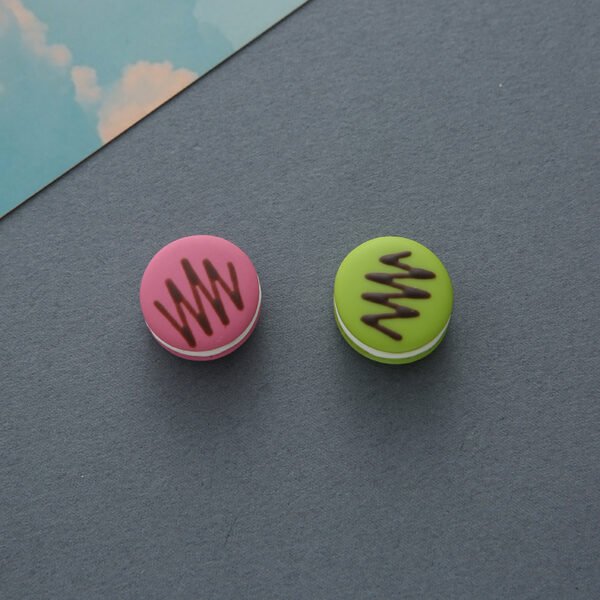 wholesale creative macaron semi-circle fridge magnets, magnetic stickers, fixing photos and message blackboard magnetic stickers factory direct