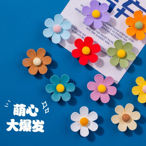 wholesale daisies fridge magnets, magnetic stickers, little flower bows, 3d resin creative ironstone magnetic stickers factory direct